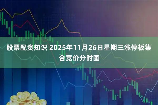股票配资知识 2025年11月26日星期三涨停板集合竞价分时图