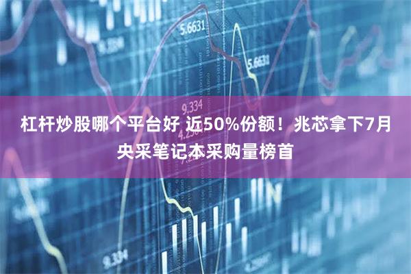 杠杆炒股哪个平台好 近50%份额！兆芯拿下7月央采笔记本采购量榜首